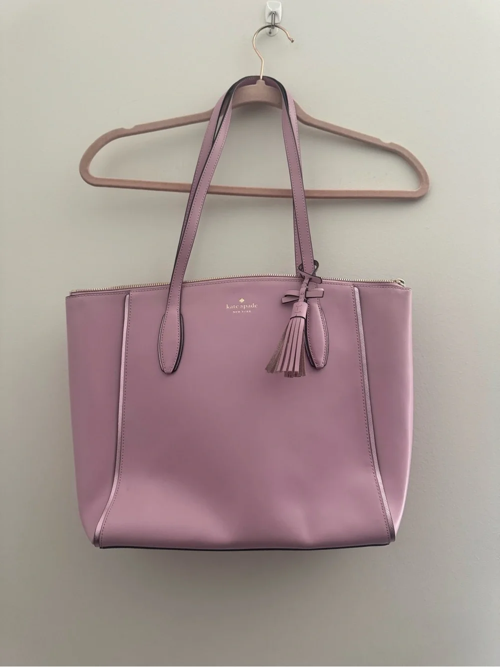 Kate Spade New York Kali Tote Quartz Pink Shoulder Bag